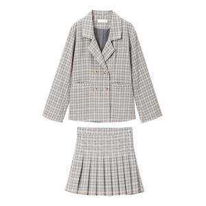 DearMyLove Rose | Spring Check Pattern Set Up